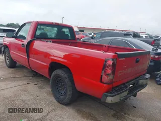 2006 Chevrolet Silverado 1500 Work Truck with VIN 3GCEC14X16G233965, listed as a IAAI auction lot 42055313 with Not Provided miles. Bid and sale history available at carsss.com. Image 3.