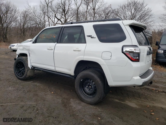 2024 Toyota 4Runner TRD Off Road with VIN JTERU5JR7R6297893, listed as a Copart auction lot 48153605 with 4,575 mi miles and Salvage Title. Bid and sale history available at carsss.com. Image 2.