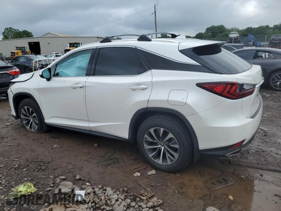 2021 Lexus RX 350 with VIN 2T2HZMDA2MC273810, listed as a Copart auction lot 60515995 with 53,769 mi miles and Salvage title. Bid and sale history available at DreamBid. Image 2.