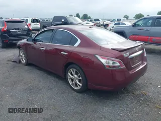 2013 Nissan Maxima S with VIN 1N4AA5APXDC846592, listed as a IAAI auction lot 42491159 with 113,189 mi miles and . Bid and sale history available at DreamBid. Image 3.
