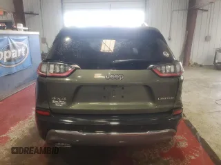 2019 Jeep Cherokee Limited with VIN 1C4PJMDX7KD283891, listed as a Copart auction lot 51229175 with 38,801 mi miles and Salvage Title. Bid and sale history available at DreamBid. Image 6.