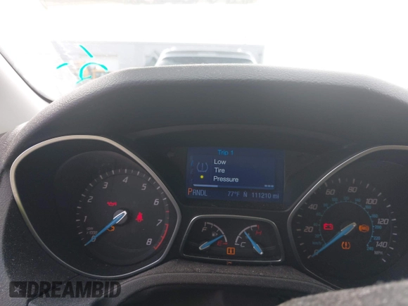 2013 Ford Focus SE with VIN 1FADP3K27DL298456, listed as a IAAI auction lot 42007399 with 111,210 mi miles. Bid and sale history available at carsss.com. Image 7.