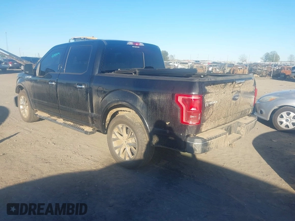 2017 Ford F-150 XL with VIN 1FTEW1CF1HFB04502, listed as a IAAI auction lot 40925741 with 138,566 mi miles and . Bid and sale history available at DreamBid. Image 3.