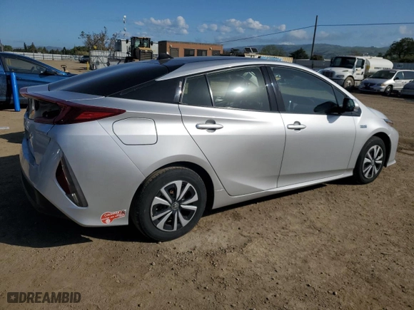 2017 Toyota Prius Prime Plus with VIN JTDKARFP6H3004613, listed as a Copart auction lot 51827405 with 90,325 mi miles and Salvage Title. Bid and sale history available at carsss.com. Image 3.