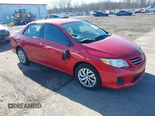 2013 Toyota Corolla L with VIN 2T1BU4EE4DC102938, listed as a IAAI auction lot 41822212 with 89,079 mi miles. Bid and sale history available at carsss.com. Image 1.