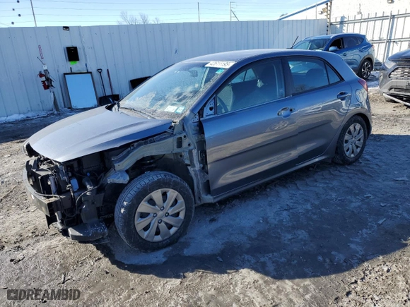 2020 Kia Rio 5-Door S with VIN 3KPA25ADXLE274850, listed as a Copart auction lot 42611195 with 30,789 mi miles and Salvage Title. Bid and sale history available at carsss.com. Image 1.