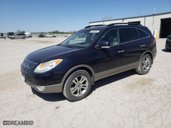 2012 Hyundai Veracruz Limited with VIN KM8NU4CC3CU197732, listed as a Copart auction lot 50038484 with 124,264 mi miles and Salvage Title. Bid and sale history available at carsss.com. Image 1.