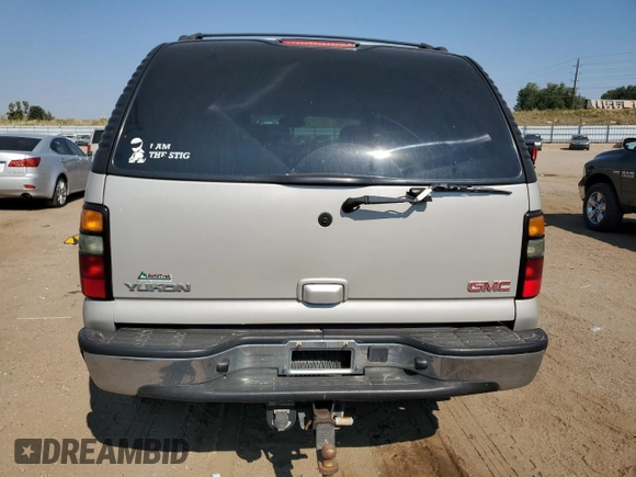 2004 GMC Yukon SLT with VIN 1GKEK13Z34J235318, listed as a Copart auction lot 74971334 with 189,771 mi miles and Salvage Title. Bid and sale history available at carsss.com. Image 6.