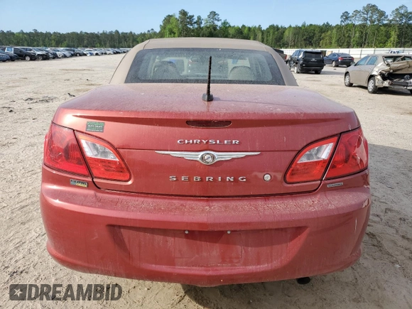 2010 Chrysler Sebring Touring z VIN 1C3BC5ED6AN130107, wystawiony jako Copart lot #51838135 z przebiegiem 85 892 mil mil oraz Szkoda całkowita • Salvage title. Historia ofert i sprzedaży dostępna na DreamBid. Obrazek 6.