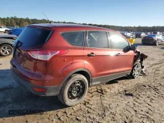 2016 Ford Escape S with VIN 1FMCU0F70GUA71428, listed as a Copart auction lot 84221944 with 186,507 mi miles and Salvage Title. Bid and sale history available at carsss.com. Image 3.