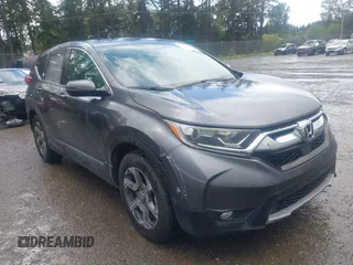 2019 Honda CR-V EX z VIN 5J6RW1H55KA005410, wystawiony jako IAAI lot #42321427 z przebiegiem 44 218 mil mil oraz . Historia ofert i sprzedaży dostępna na DreamBid. Obrazek 1.