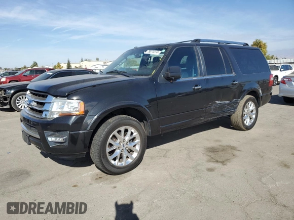 2015 Ford Expedition Max Limited with VIN 1FMJK1KT2FEF29436, listed as a Copart auction lot 79074374 with 129,765 mi miles and Salvage Title. Bid and sale history available at carsss.com. Image 1.