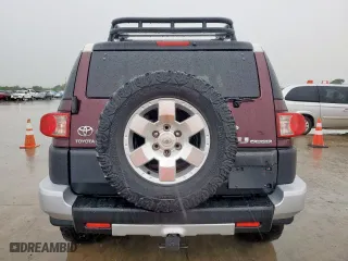 2007 Toyota FJ Cruiser with VIN JTEBU11F470041906, listed as a Copart auction lot 54307745 with 182,592 mi miles and Salvage Title. Bid and sale history available at carsss.com. Image 6.