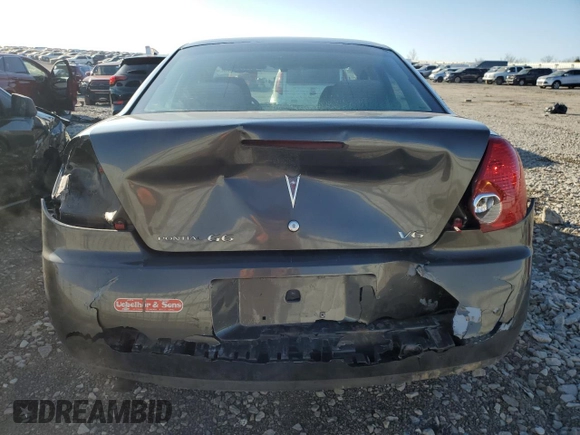 2005 Pontiac G6 with VIN 1G2ZG528854112200, listed as a Copart auction lot 42445015 with 202,128 mi miles and Salvage Title. Bid and sale history available at carsss.com. Image 6.