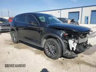 2020 Mazda CX-5 Sport with VIN JM3KFABM9L0729042, listed as a Copart auction lot 46681065 with 34,595 mi miles and Salvage Title. Bid and sale history available at carsss.com. Image 4.