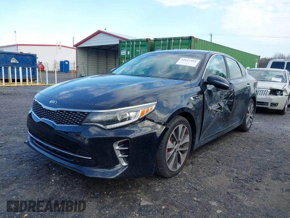 2016 Kia Optima SX Turbo with VIN 5XXGW4L25GG021629, listed as a IAAI auction lot 41812981 with 89,850 mi miles and . Bid and sale history available at DreamBid. Image 17.