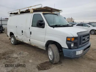 2013 Ford Econoline Cargo Commercial with VIN 1FTSE3EL8DDA98398, listed as a Copart auction lot 43976295 with 237,368 mi miles and Clean Title. Bid and sale history available at carsss.com. Image 4.