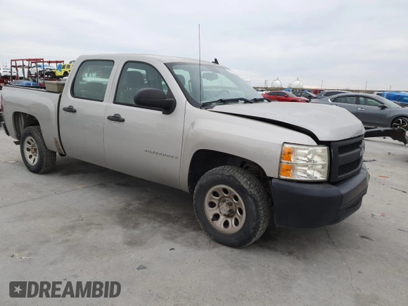 2008 Chevrolet Silverado 1500 Work Truck with VIN 2GCEC13C381331034, listed as a Copart auction lot 50742935 with 213,434 mi miles and Salvage Title. Bid and sale history available at DreamBid. Image 4.