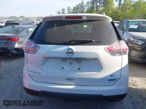 2014 Nissan Rogue SV with VIN 5N1AT2MT7EC751433, listed as a IAAI auction lot 42053564 with 207,476 mi miles and . Bid and sale history available at DreamBid. Image 16.