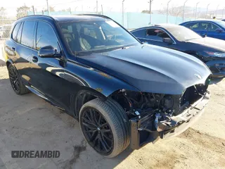 2023 BMW X5 sDrive40i with VIN 5UXCR4C05P9S04268, listed as a IAAI auction lot 41647180 with 26,768 mi miles. Bid and sale history available at carsss.com. Image 1.