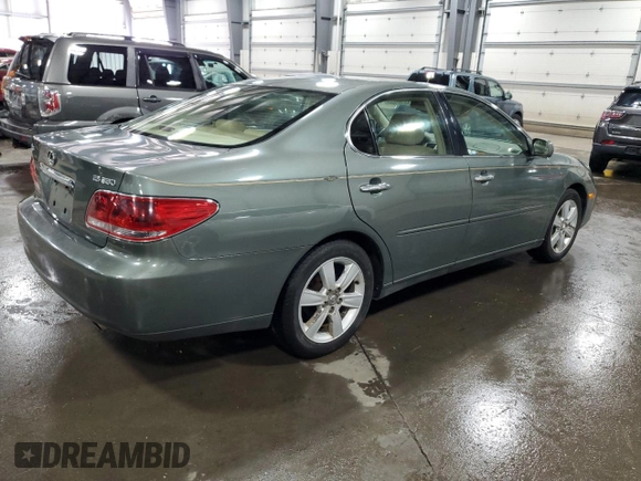 2006 Lexus ES 350 with VIN JTHBA30G665154825, listed as a Copart auction lot 53287775 with 209,694 mi miles and Salvage Title. Bid and sale history available at DreamBid. Image 3.