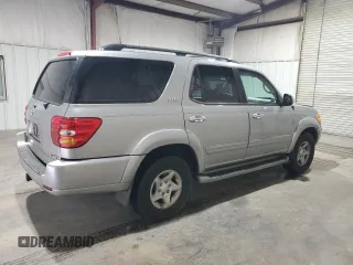 2002 Toyota Sequoia SR5 with VIN 5TDZT34A02S130623, listed as a Copart auction lot 55730225 with 180,212 mi miles and Clean Title. Bid and sale history available at DreamBid. Image 3.
