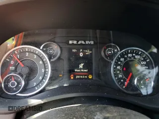 2024 Ram 2500 Big Horn with VIN 3C6UR5DJ0RG353863, listed as a Copart auction lot 61632075 with 25,014 mi miles and Clean title. Bid and sale history available at DreamBid. Image 9.