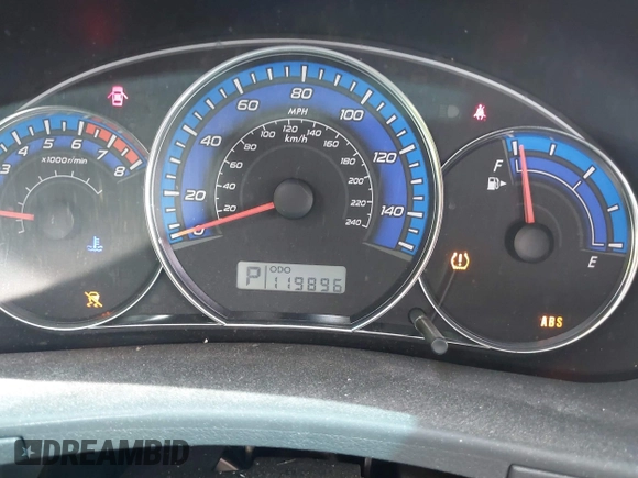 2009 Subaru Forester X with VIN JF2SH63689H721560, listed as a IAAI auction lot 42442441 with 119,896 mi miles and . Bid and sale history available at DreamBid. Image 7.