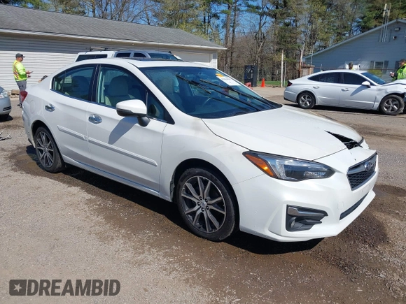 2017 Subaru Impreza Limited with VIN 4S3GKAU61H3610545, listed as a IAAI auction lot 42064981 with 72,804 mi miles. Bid and sale history available at carsss.com. Image 1.