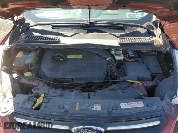 2014 Ford Escape SE with VIN 1FMCU9GX1EUB04372, listed as a Copart auction lot 49874705 with 201,106 mi miles and Salvage Title. Bid and sale history available at DreamBid. Image 12.