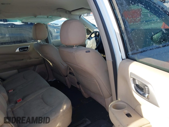 2017 Nissan Pathfinder SV z VIN 5N1DR2MM9HC673360, wystawiony jako IAAI lot #41834138 z przebiegiem 133 635 mil mil oraz . Historia ofert i sprzedaży dostępna na DreamBid. Obrazek 8.