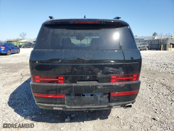 2024 Hyundai Santa Fe Calligraphy with VIN 5NMP54GL5RH062465, listed as a Copart auction lot 88648145 with 843 mi miles and Salvage Title. Bid and sale history available at carsss.com. Image 6.