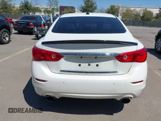 2015 Infiniti Q50 Premium with VIN JN1BV7AP8FM333176, listed as a IAAI auction lot 41990285 with 160,458 mi miles. Bid and sale history available at carsss.com. Image 17.