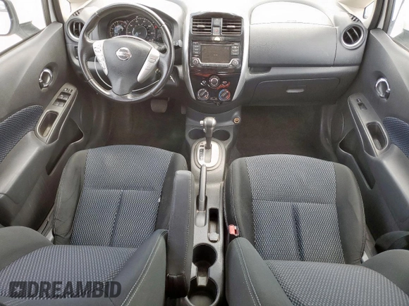 2017 Nissan Note SL with VIN 3N1CE2CP0HL367470, listed as a Copart auction lot 58926575 with 129,480 mi miles and Salvage title. Bid and sale history available at DreamBid. Image 8.
