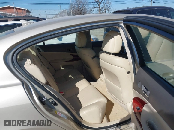 2011 Lexus GS 350 with VIN JTHCE1KS4B0029165, listed as a IAAI auction lot 41652625 with Not Provided miles. Bid and sale history available at carsss.com. Image 8.