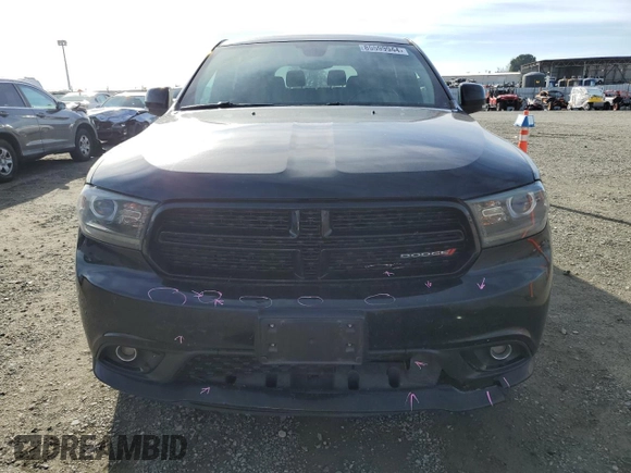 2018 Dodge Durango GT with VIN 1C4RDJDGXJC194447, listed as a Copart auction lot 85599944 with 168,194 mi miles and Salvage Title. Bid and sale history available at DreamBid. Image 5.