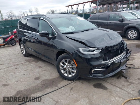 2022 Chrysler Pacifica Touring L z VIN 2C4RC3BG6NR164599, wystawiony jako IAAI lot #41727606 z przebiegiem 17 078 mil mil oraz . Historia ofert i sprzedaży dostępna na DreamBid. Obrazek 1.