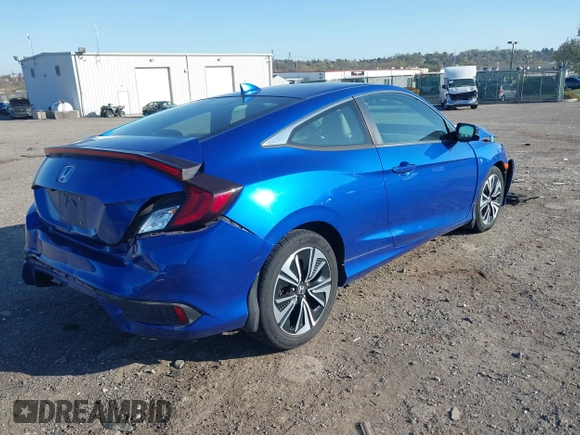 2016 Honda Civic EX-T with VIN 2HGFC3B33GH358842, listed as a IAAI auction lot 42052203 with 61,010 mi miles and . Bid and sale history available at DreamBid. Image 4.