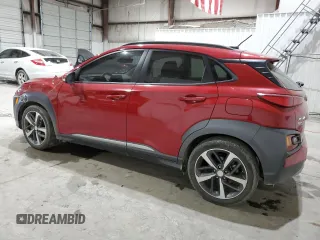 2018 Hyundai Kona Limited with VIN KM8K33A53JU099558, listed as a Copart auction lot 45492725 with 115,298 mi miles and Salvage Title. Bid and sale history available at carsss.com. Image 2.