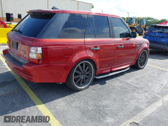 2008 Land Rover Range Rover Sport HSE with VIN SALSK25468A145794, listed as a IAAI auction lot 42211204 with 172,241 mi miles and . Bid and sale history available at DreamBid. Image 4.