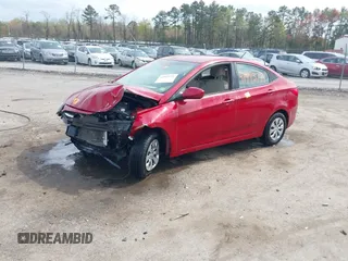 2017 Hyundai Accent SE with VIN KMHCT4AE3HU376150, listed as a IAAI auction lot 41943771 with 1 mi miles. Bid and sale history available at carsss.com. Image 2.