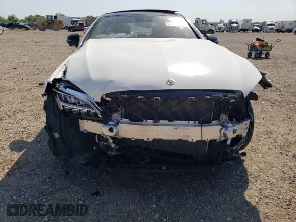2023 Mercedes-Benz C 300 with VIN W1KWJ8DB0PG119286, listed as a Copart auction lot 57840973 with 6,919 mi miles and . Bid and sale history available at DreamBid. Image 5.