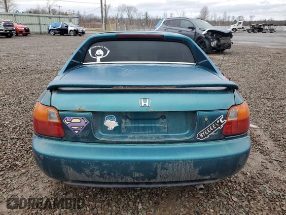 1995 Honda del Sol S with VIN JHMEG1148SS002982, listed as a Copart auction lot 51444105 with 259,020 mi miles and Salvage Title. Bid and sale history available at carsss.com. Image 6.