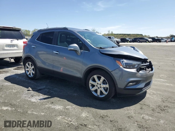 2019 Buick Encore Essence with VIN KL4CJCSM7KB892616, listed as a Copart auction lot 51316295 with 28,482 mi miles and Salvage Title. Bid and sale history available at carsss.com. Image 4.