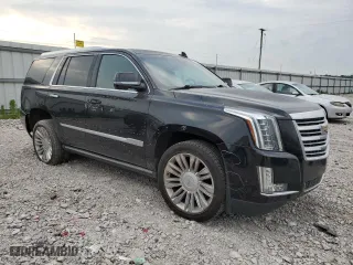 2019 Cadillac Escalade Platinum with VIN 1GYS4DKJ3KR201247, listed as a Copart auction lot 59018654 with 144,596 mi miles and Salvage Title. Bid and sale history available at carsss.com. Image 4.