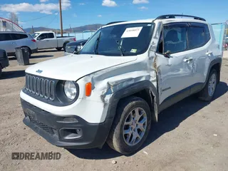 2017 Jeep Renegade Altitude with VIN ZACCJBBBXHPF94865, listed as a IAAI auction lot 42058023 with 92,538 mi miles and . Bid and sale history available at DreamBid. Image 6.