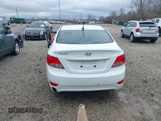 2012 Hyundai Accent GLS with VIN KMHCT4AE8CU207332, listed as a IAAI auction lot 41846183 with 163,190 mi miles. Bid and sale history available at carsss.com. Image 17.