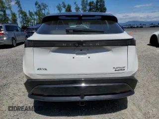2023 Nissan ARIYA Platinum+ with VIN JN1DF0CD9PM708039, listed as a Copart auction lot 64815065 with 20,236 mi miles and Salvage title. Bid and sale history available at DreamBid. Image 6.