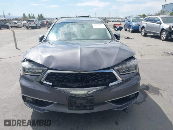 2020 Acura TLX Advance with VIN 19UUB3F8XLA002011, listed as a IAAI auction lot 42687511 with 85,540 mi miles and . Bid and sale history available at DreamBid. Image 12.