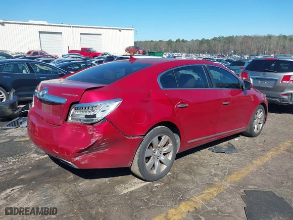 2012 Buick LaCrosse Leather with VIN 1G4GC5E32CF362222, listed as a IAAI auction lot 41816120 with 268,876 mi miles. Bid and sale history available at carsss.com. Image 4.